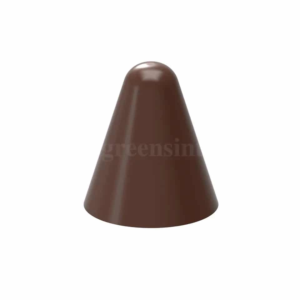CHOCOLATE WORLD Chocolate Mould Cuberdon 26.5x26.5x30mm