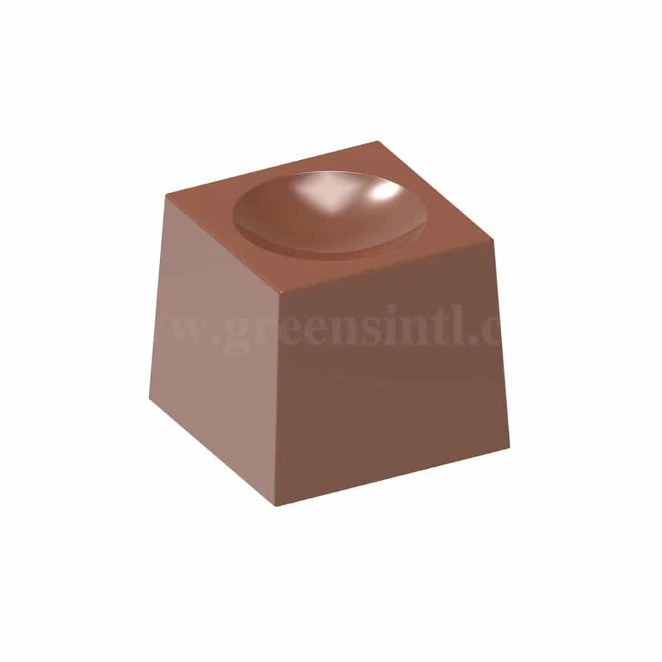 CHOCOLATE WORLD Chocolate Mould Cube 22.5x22.5x20mm