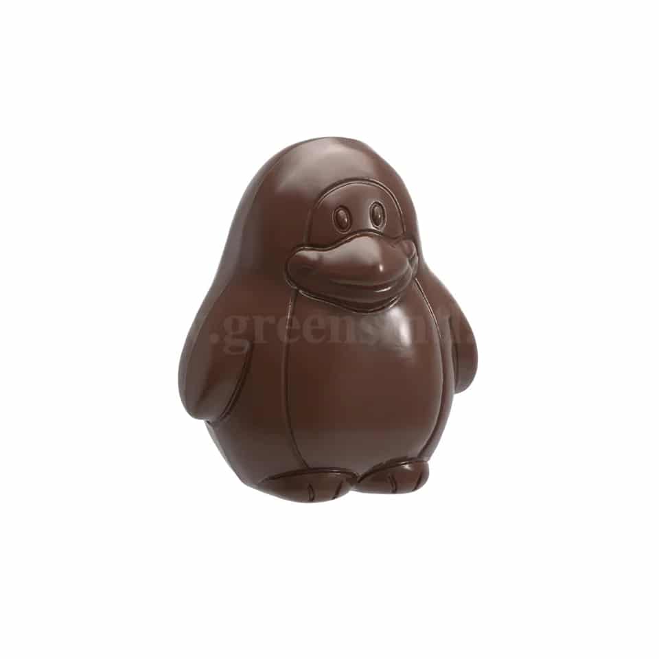 CHOCOLATE WORLD Chocolate Mould Penguin 33x29xh12.5 mm