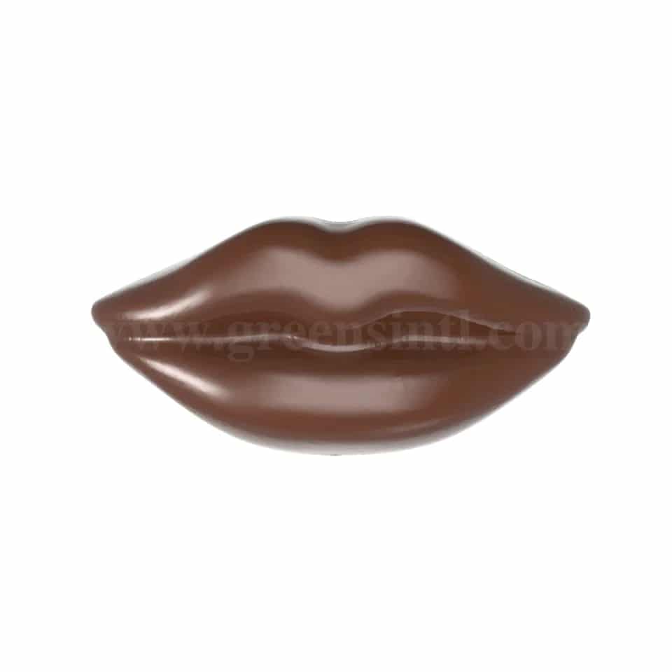 CHOCOLATE WORLD Chocolate Mould Lips 32x15.5xh8 mm