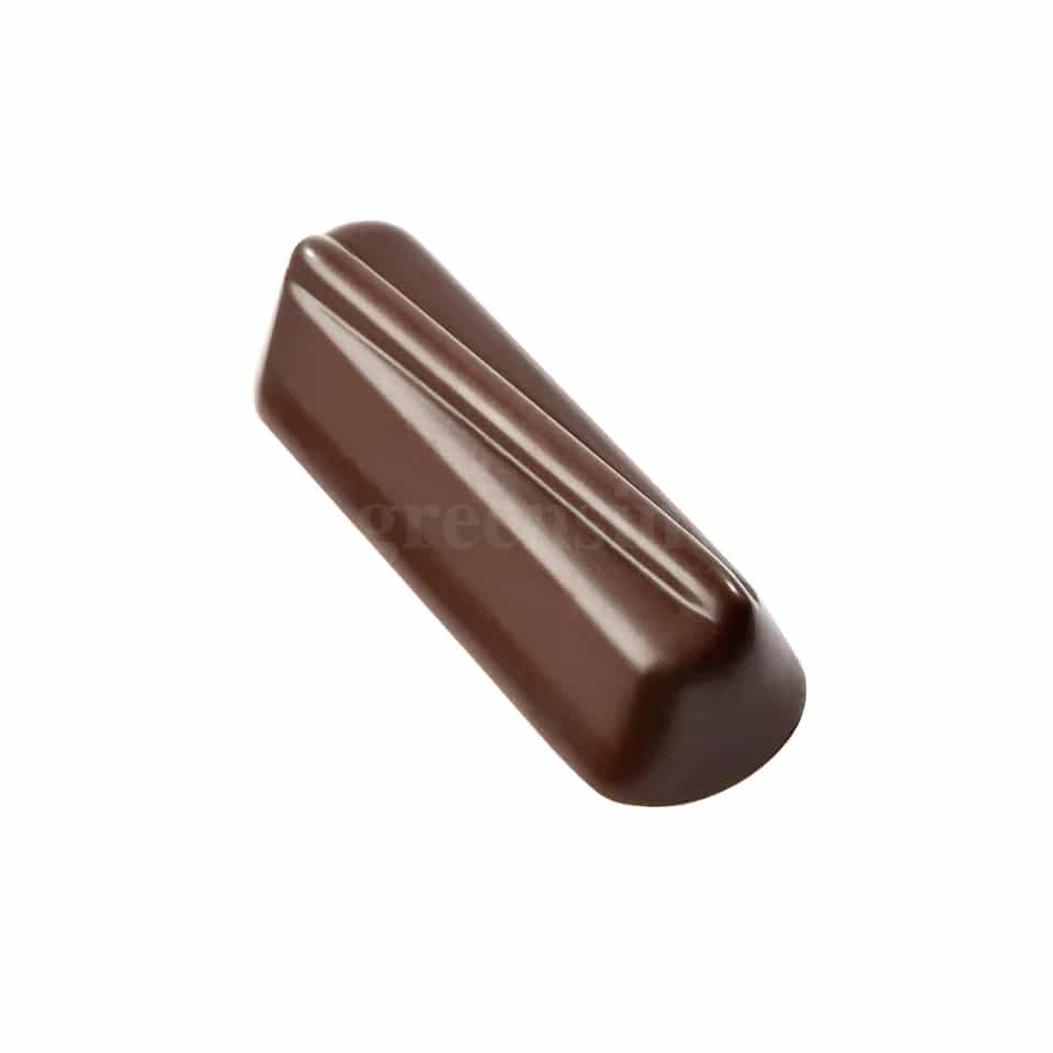 CHOCOLATE WORLD Chocolate Mould Bar With Line 48x16.5xh13.5 mm