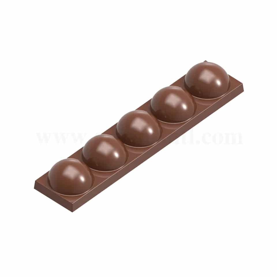 CHOCOLATE WORLD Chocolate Mould - Kevin Kugel 117.5x25xh14.5 mm