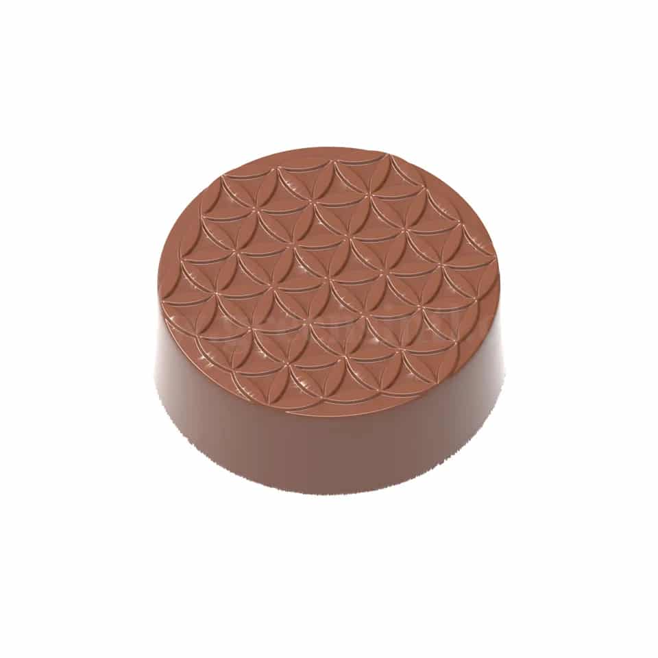 CHOCOLATE WORLD Chocolate Mould Flower Of Life (Diwali) 31.28x31.28xh10.87 mm