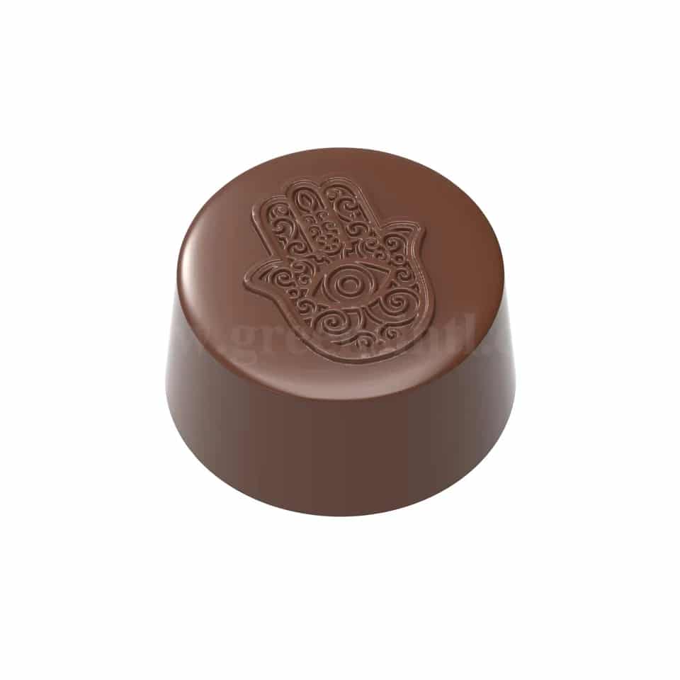 CHOCOLATE WORLD Chocolate Mould Chocolate Fatima's Hand 31x31xh16.5 mm