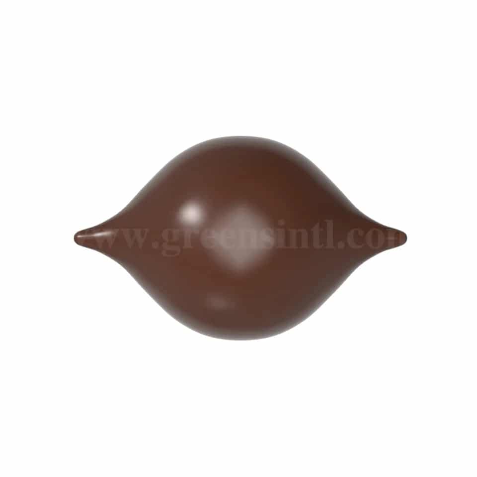 CHOCOLATE WORLD Chocolate Mould Praline Curve - Frank Haasnoot 45.5x28.5xh14 mm