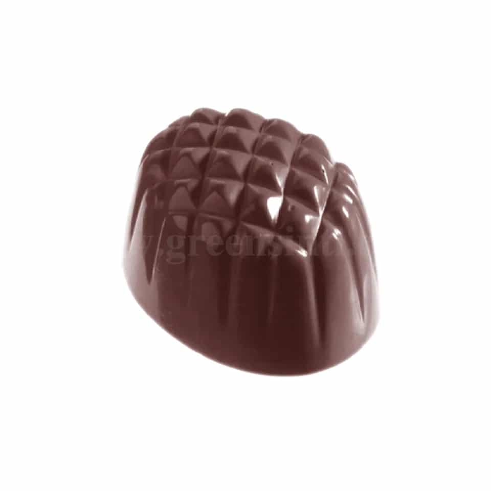 CHOCOLATE WORLD Chocolate Mould Ruby 33x25xh21 mm