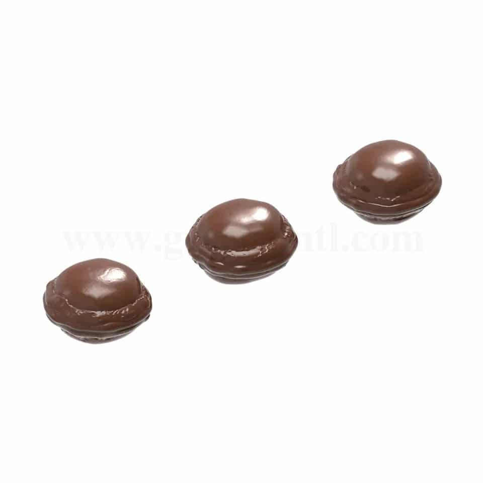 CHOCOLATE WORLD Chocolate Mould Macaron De Paris 30x30xh10 mm