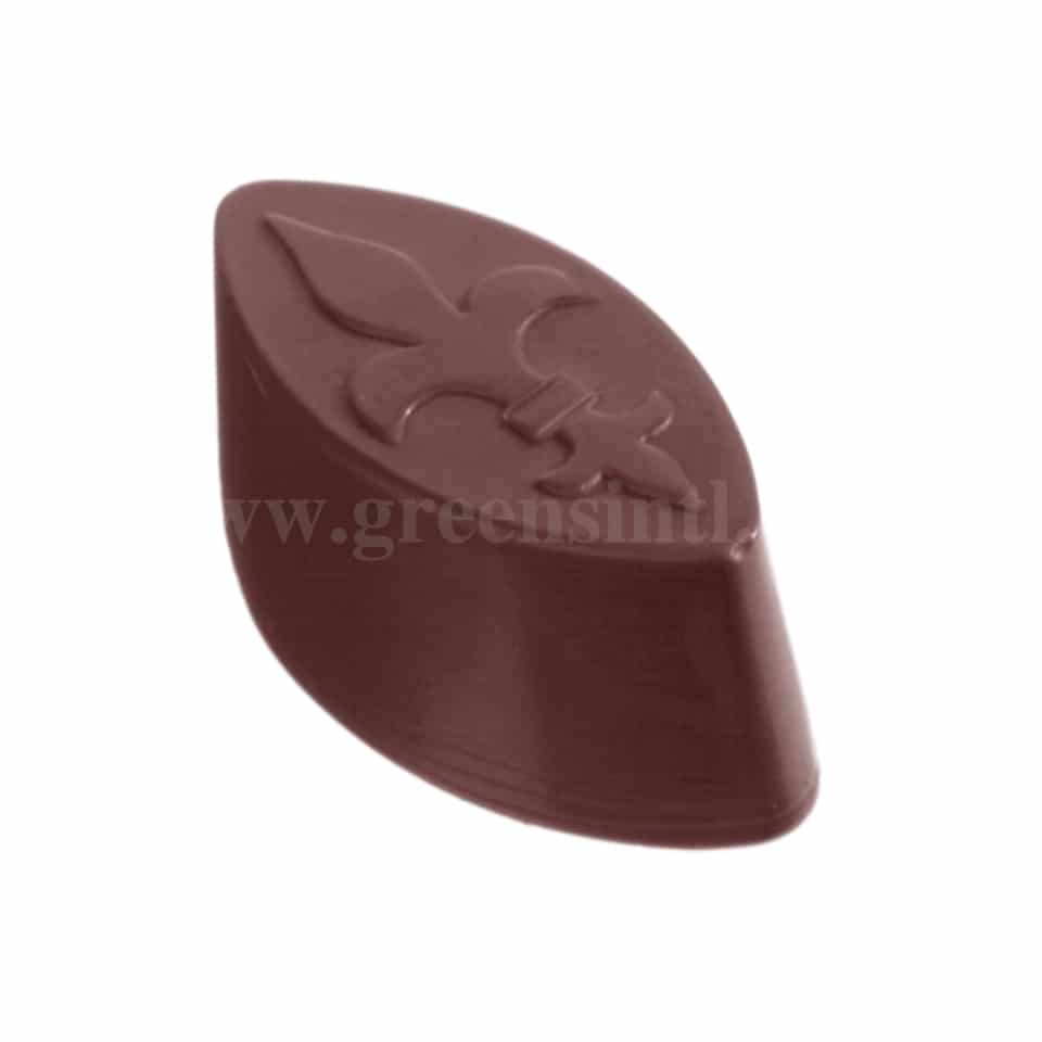 CHOCOLATE WORLD Chocolate Mould French Lily 44 x 21 x h 18 mm