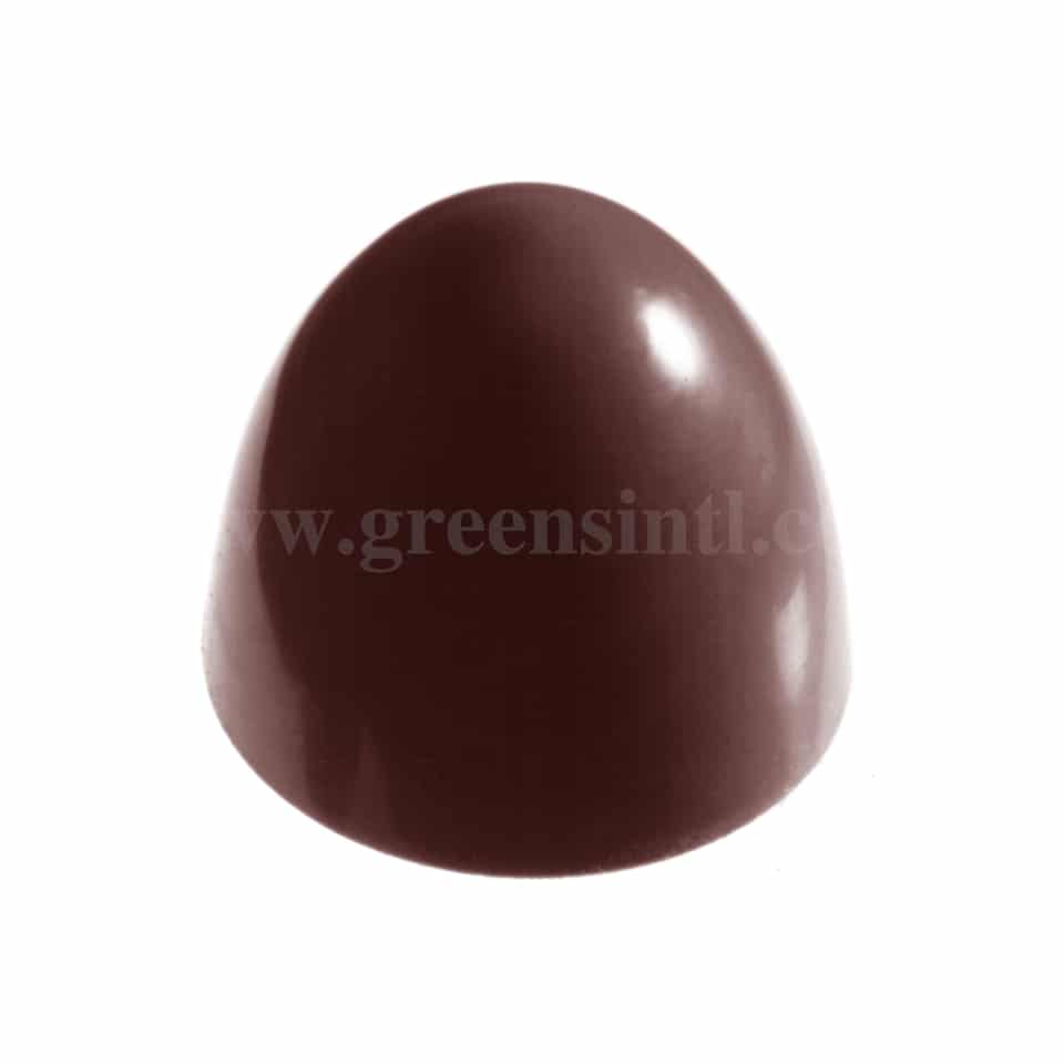 CHOCOLATE WORLD Chocolate Mould American Truffle Small 35 x 35 x h 30 mm