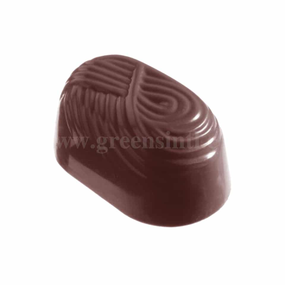 CHOCOLATE WORLD Chocolate Mould Injection Model Deep 40 x 24 x h 19 mm