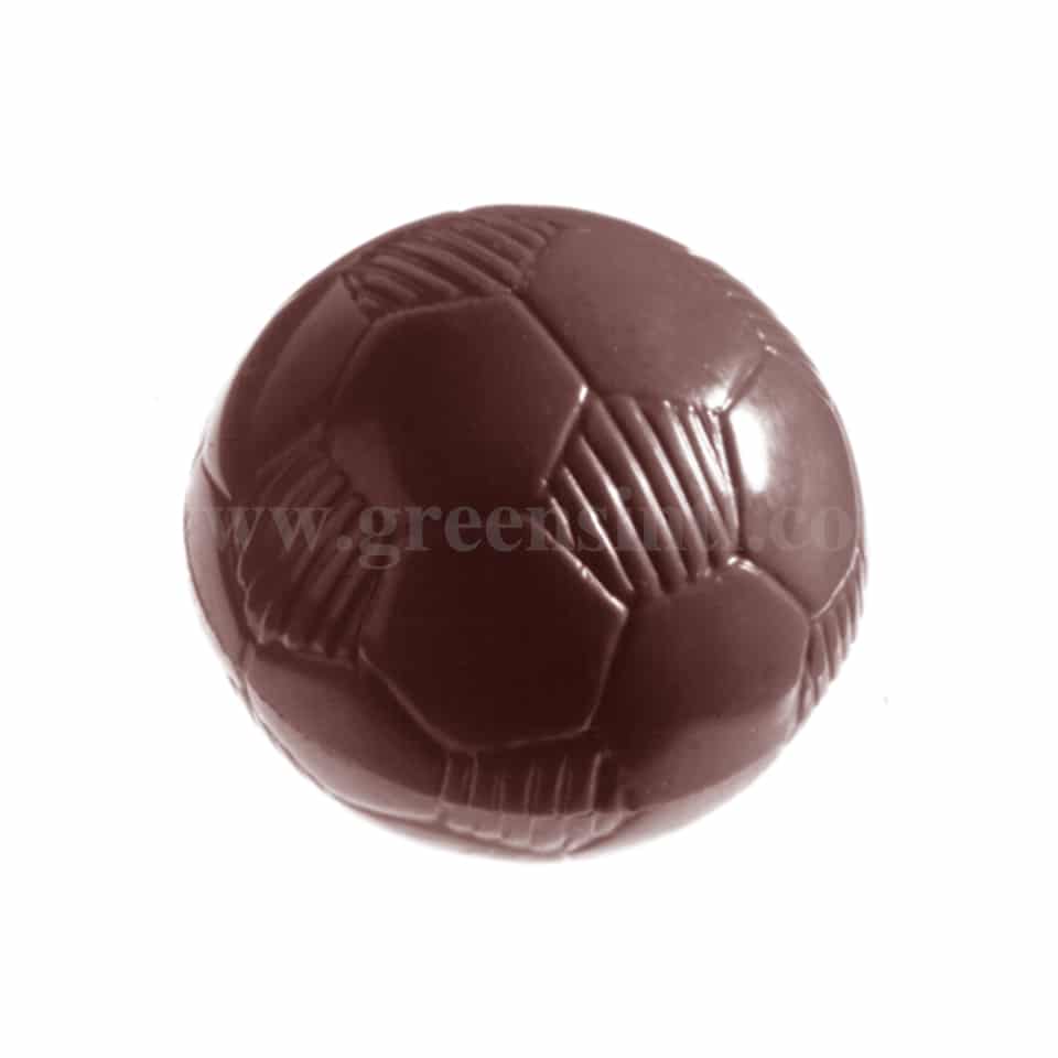 CHOCOLATE WORLD Chocolate Mould Football 26 x 26 x h 13 mm