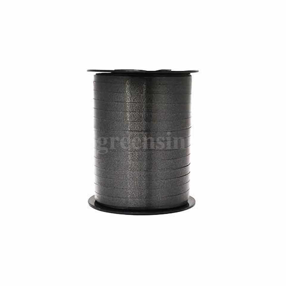 GREENS CHOICE Gift Ribbon Black 500 m x 7 mm