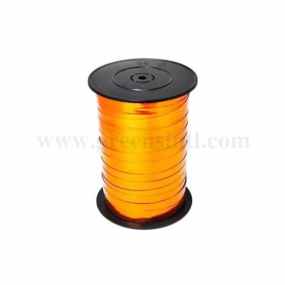 GREENS CHOICE Mirror Gift Ribbon Mandarin 228 m x 7 mm