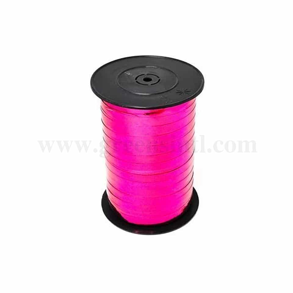 GREENS CHOICE Mirror Gift Ribbon Fuschia 228 m x 7 mm