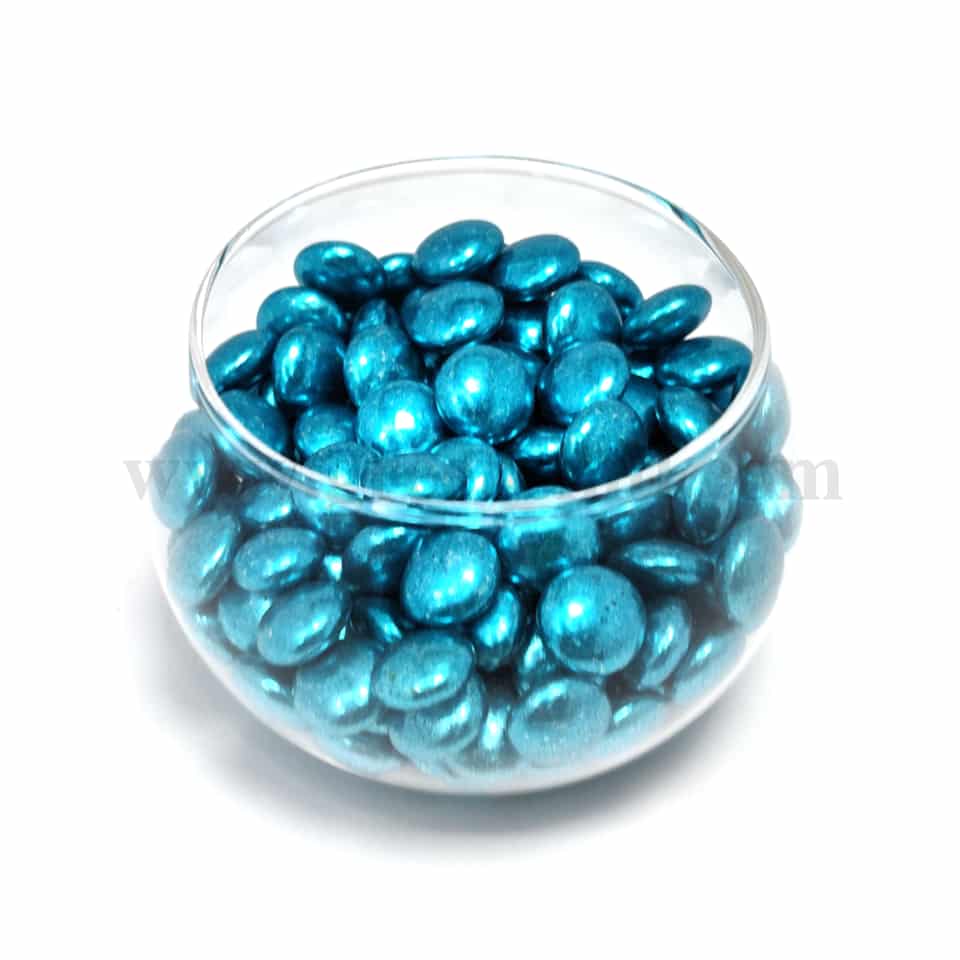 CONFETTI Dragees Mini Lentils Blue - 1Kg