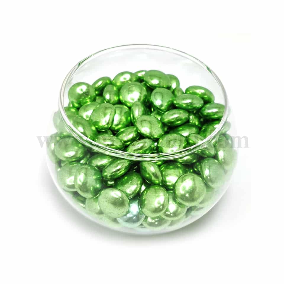 CONFETTI Dragees Mini Lentils Green - 1Kg