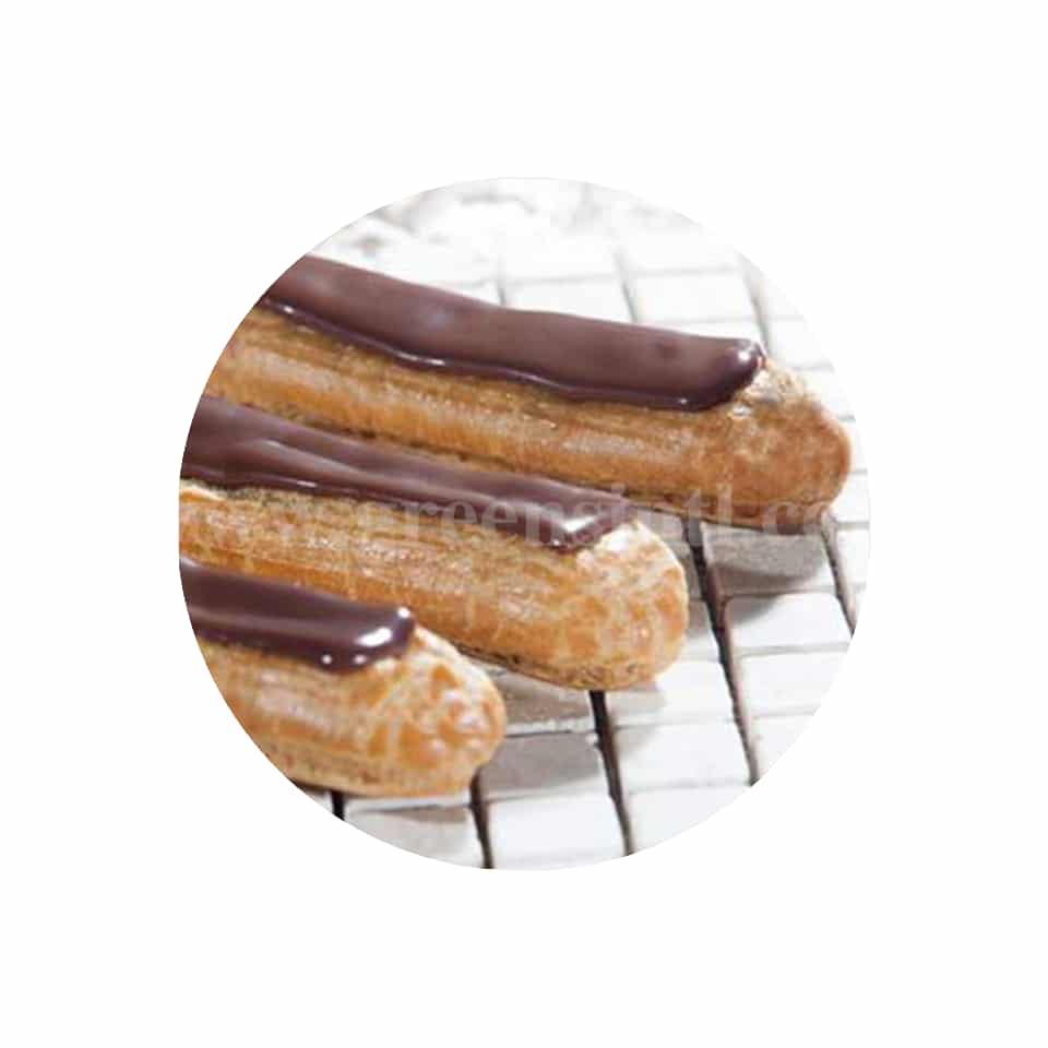 DEMARLE Silform Shaped Baking Mat Eclairs 25 x 125 mm, 18 Indents
