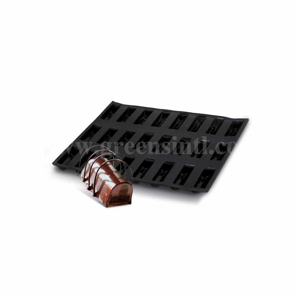 DEMARLE Flexipan Air Christmas Logs 95x40mm -24 Indents