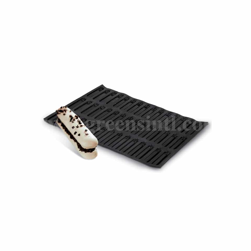 DEMARLE Flexipan Origine Champagne Biscuits 109x24x10 mm -45 Indents
