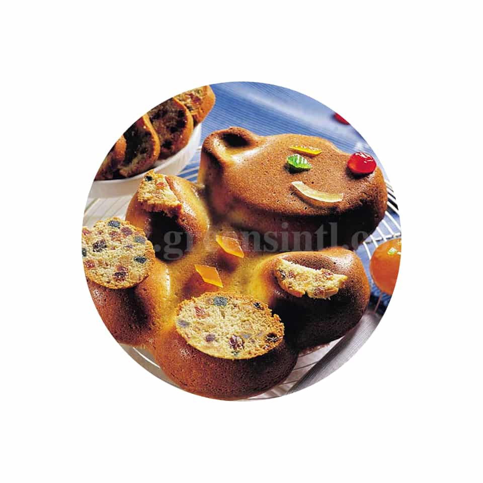 DEMARLE Flexipan Origine Mould Teddy Bear 205x260x55 mm -Single Indent