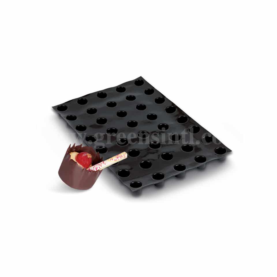 DEMARLE Flexipan Origine Round Petits Four Forms 40x20mm -54 Indents