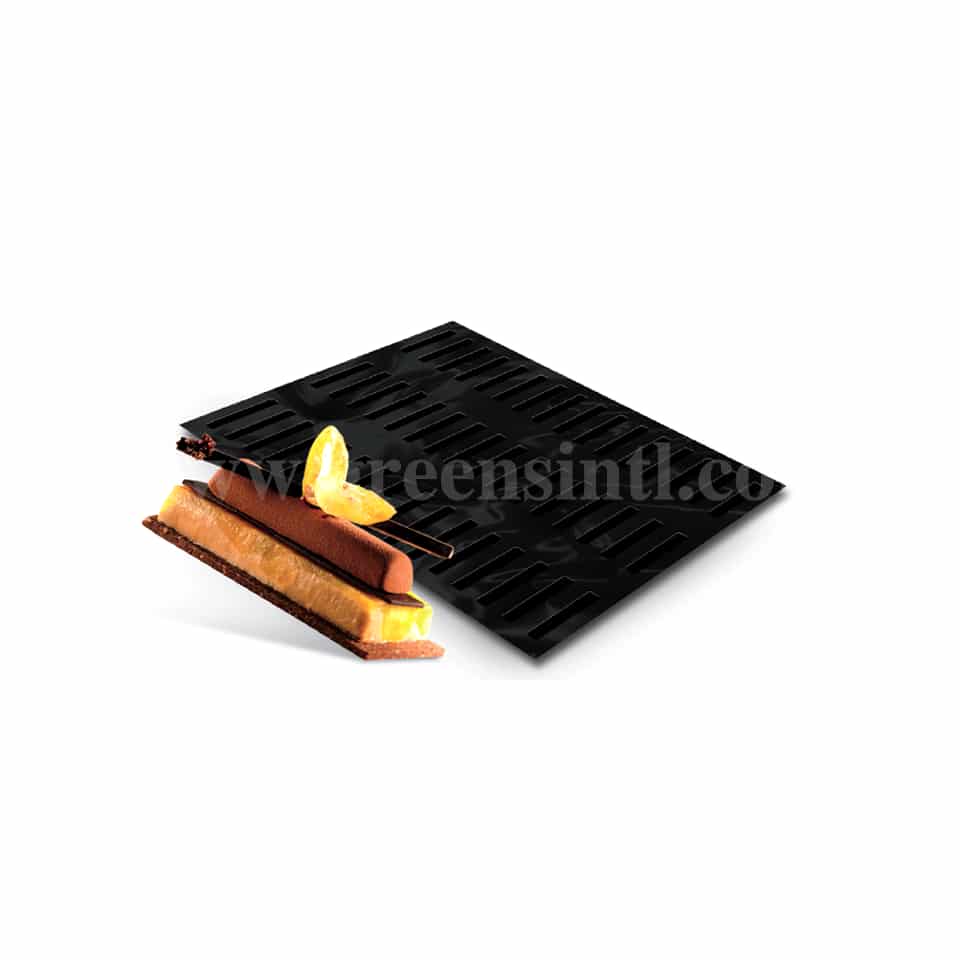 DEMARLE Flexipan Half-Cylinders 85x17mm, 48 indents