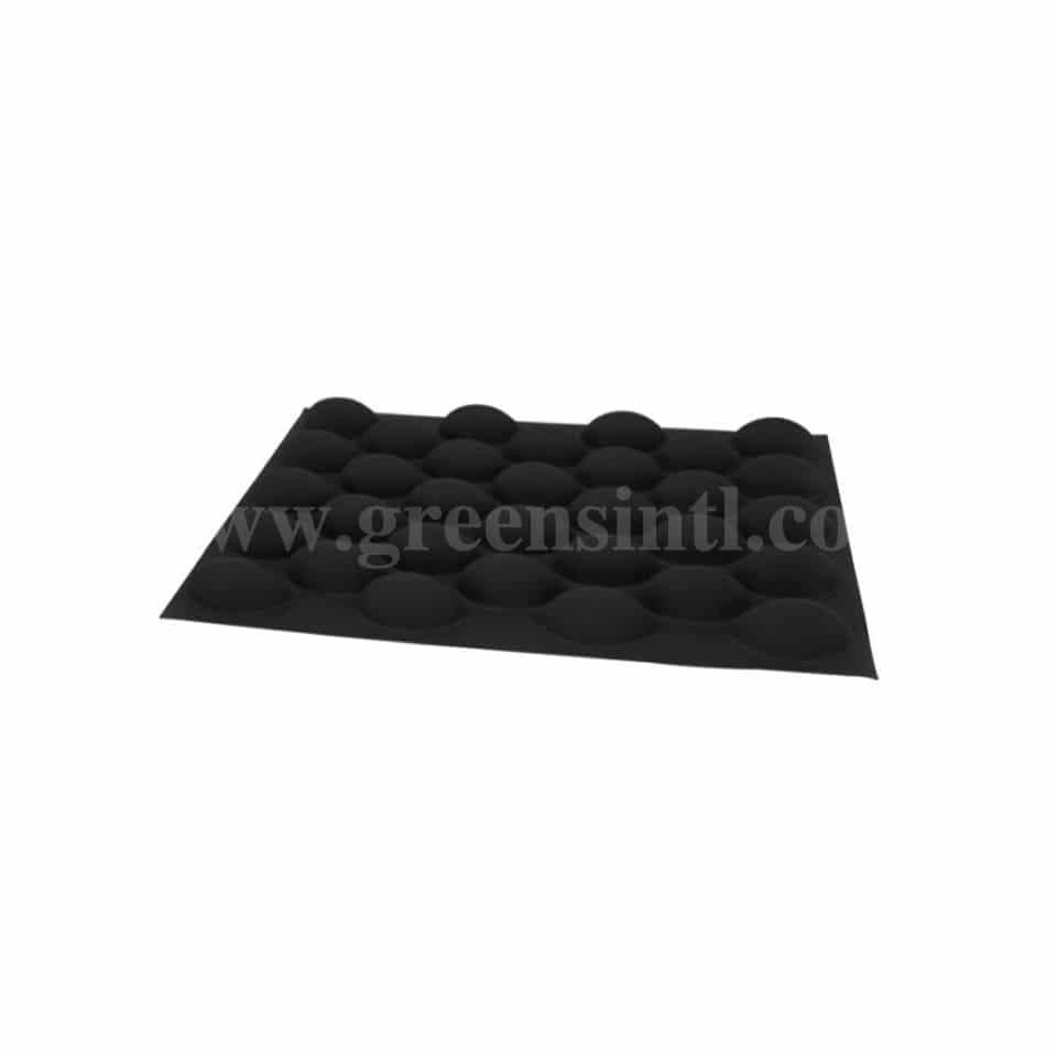 DEMARLE Flexipan Quenelle Shapes 84x44mm, 32 Indents
