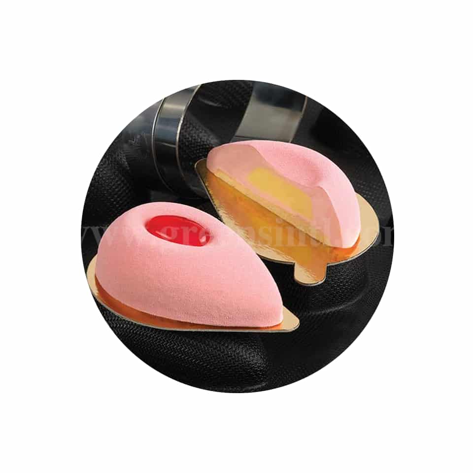 DEMARLE Flexipan Origine Drop Savarins/ Eggs  94x60x31mm -20 Indents