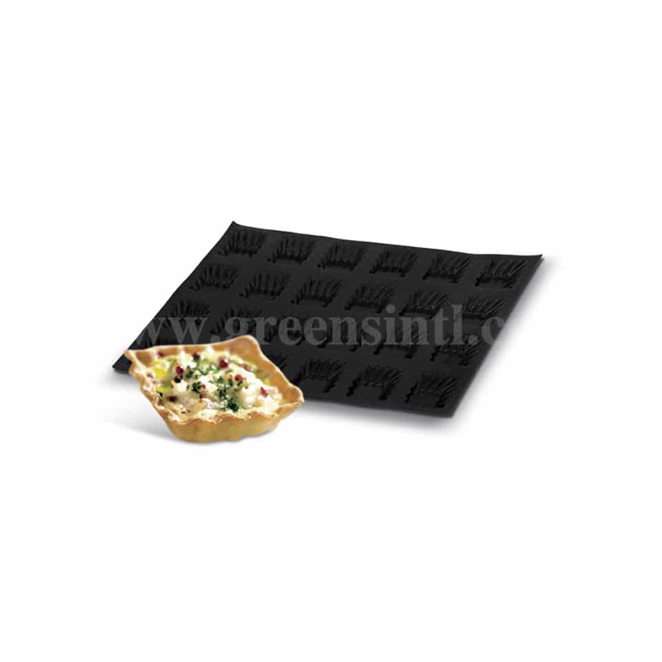 DEMARLE Flexipan Origine Fluted Squares 78x78mm, 24 indents