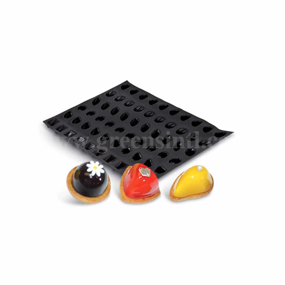 DEMARLE Flexipan Origine Various Petits Different Dimensions -60 Indents