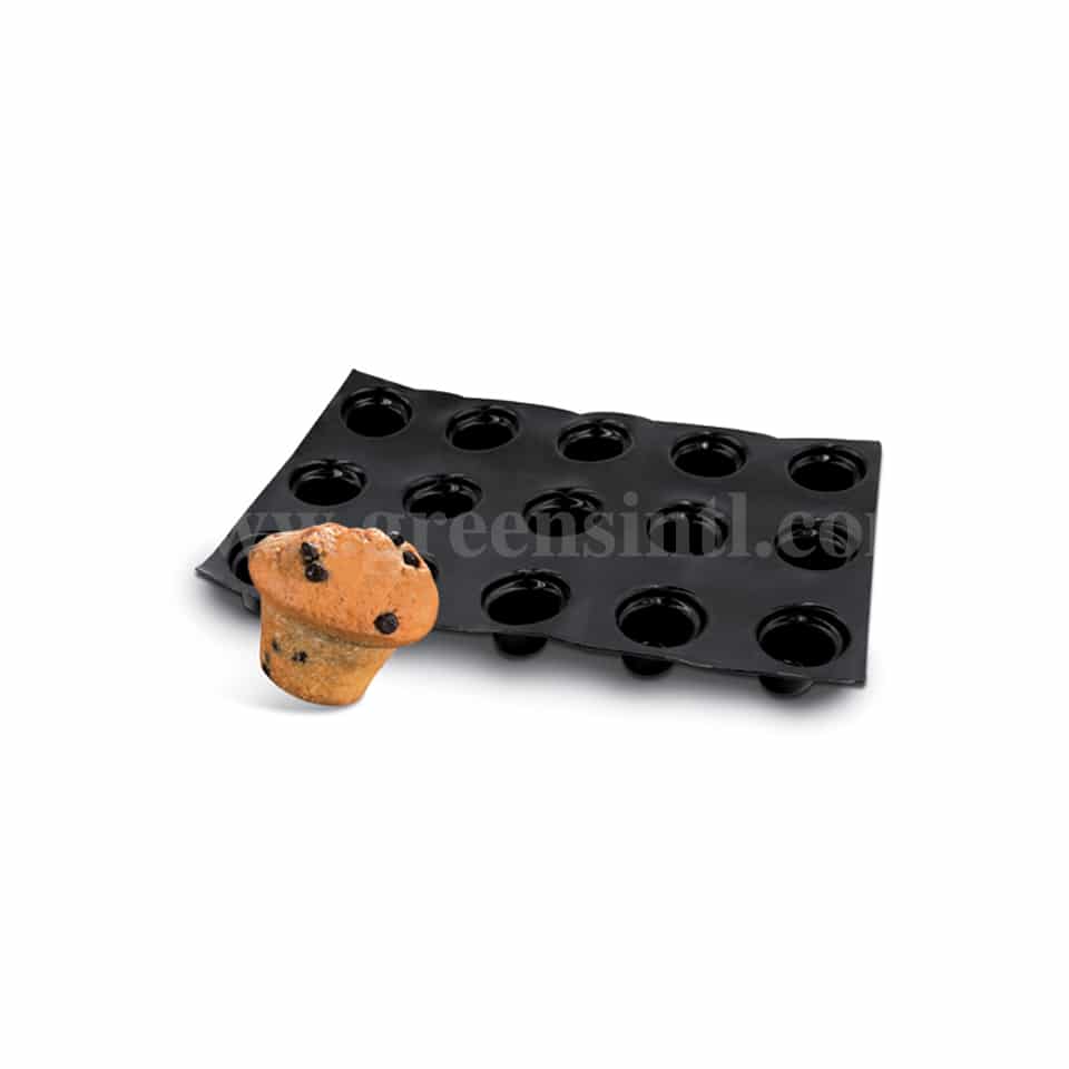 DEMARLE Flexipan Origine Mushroom Muffins 70x43mm -15 Indents