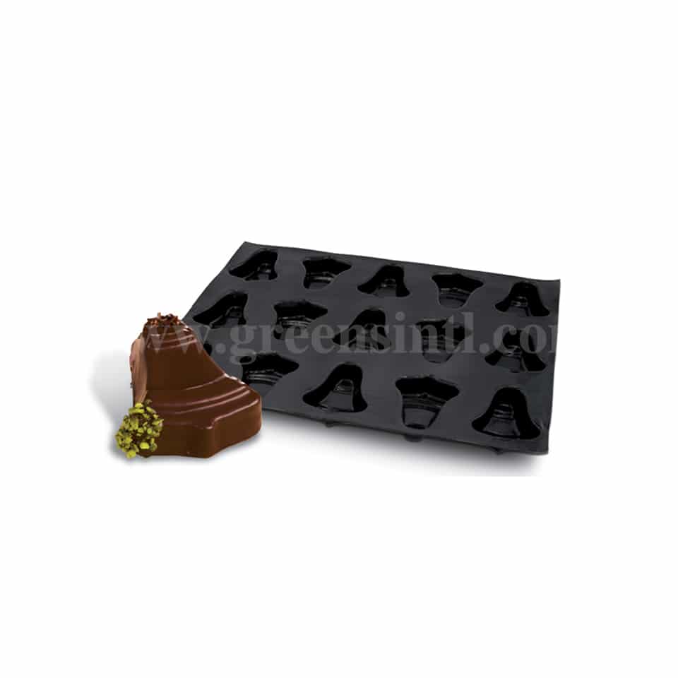 DEMARLE Flexipan Origine Bells 102x92x29mm -15 Indents