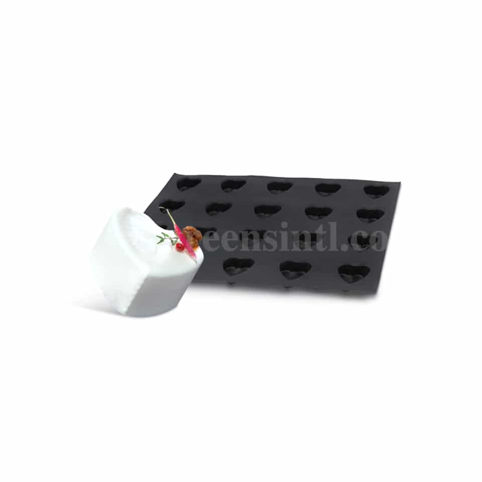 DEMARLE Flexipan Heart 66x62mm, 20 indents