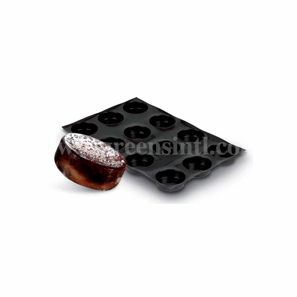 DEMARLE Flexipan Origine Tatin Tarts 105x40mm -12 Indents