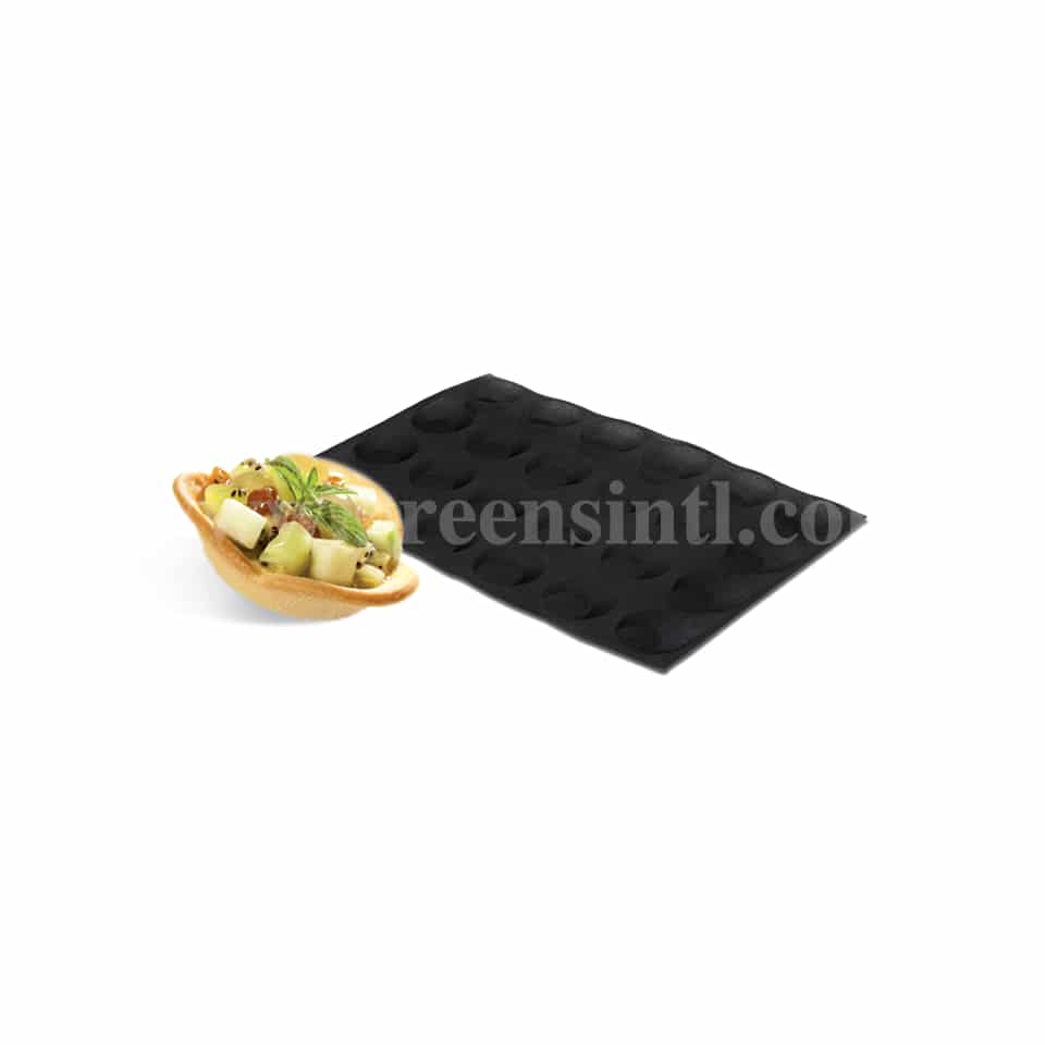 DEMARLE Flexipan Tartlets 77x20 mm, 24 Indents