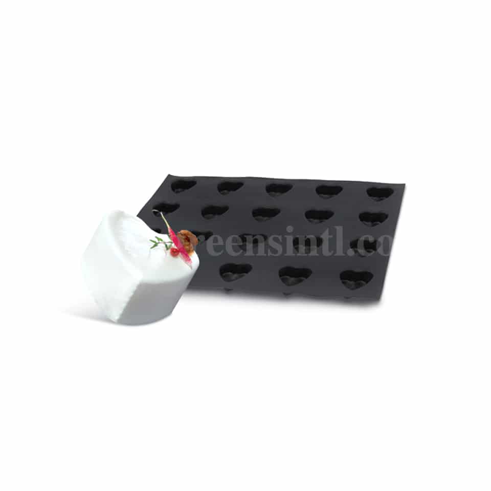 DEMARLE Flexipan Hearts 62x66mm, 20 Indents