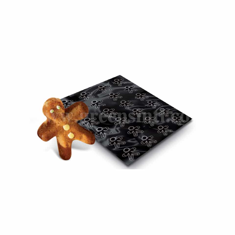 DEMARLE Flexipan Little Man 70x65mm, 12 Indents