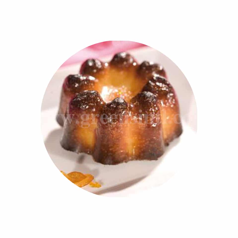 DEMARLE Flexipan Rosace Shapes 78x35mm, 8 Indents