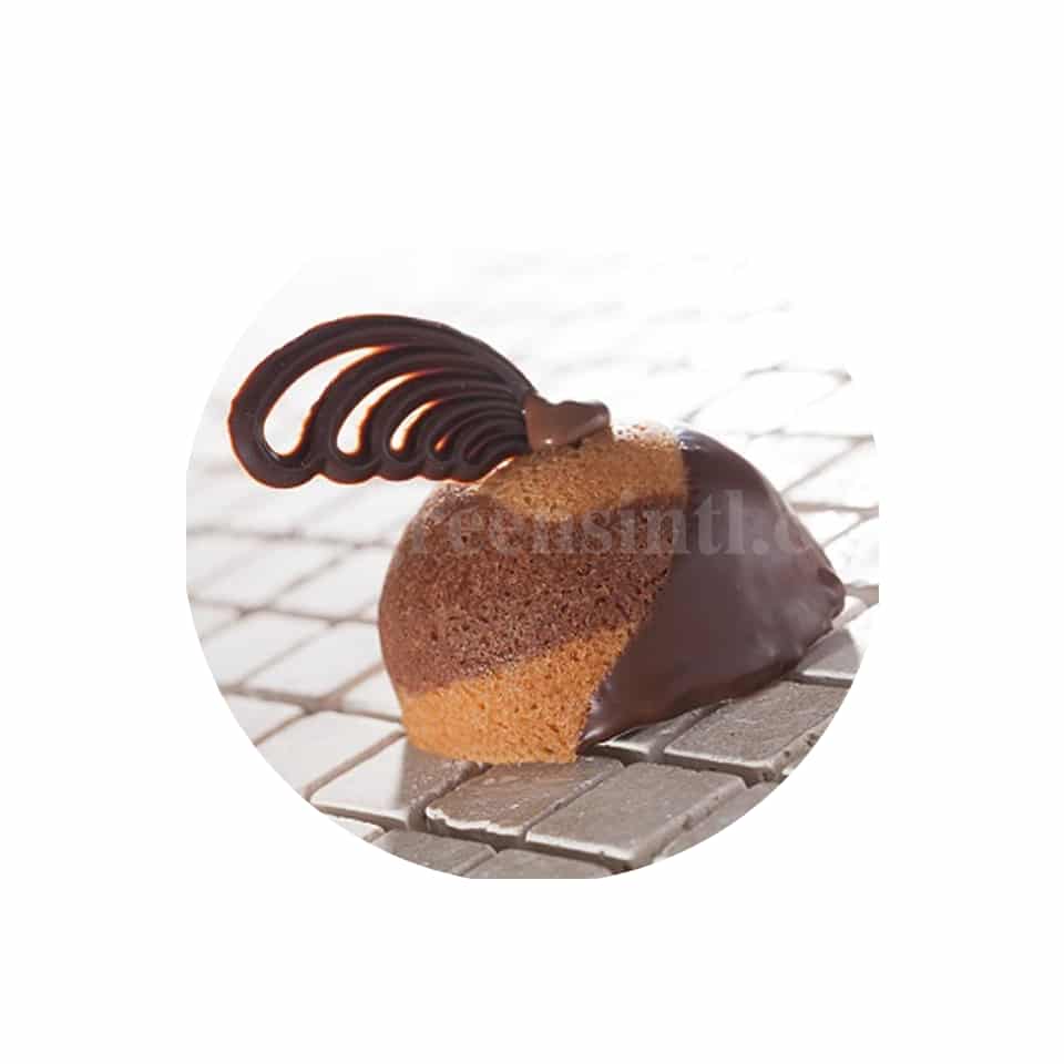 DEMARLE Flexipan Origine Half Sphere 26x16mm, 48 Indents