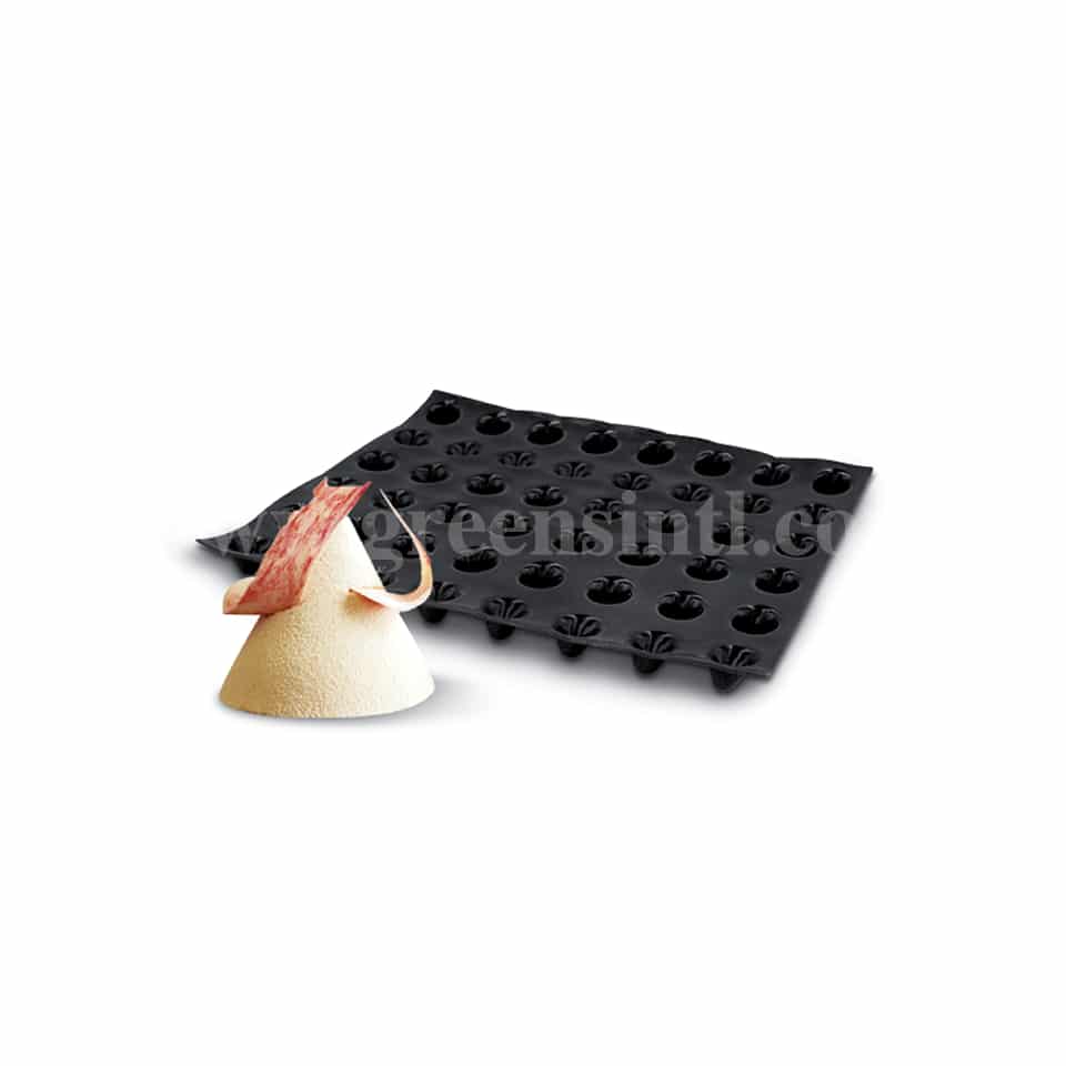 DEMARLE Flexipan Mini Cones 30x20mm, 48 Indents
