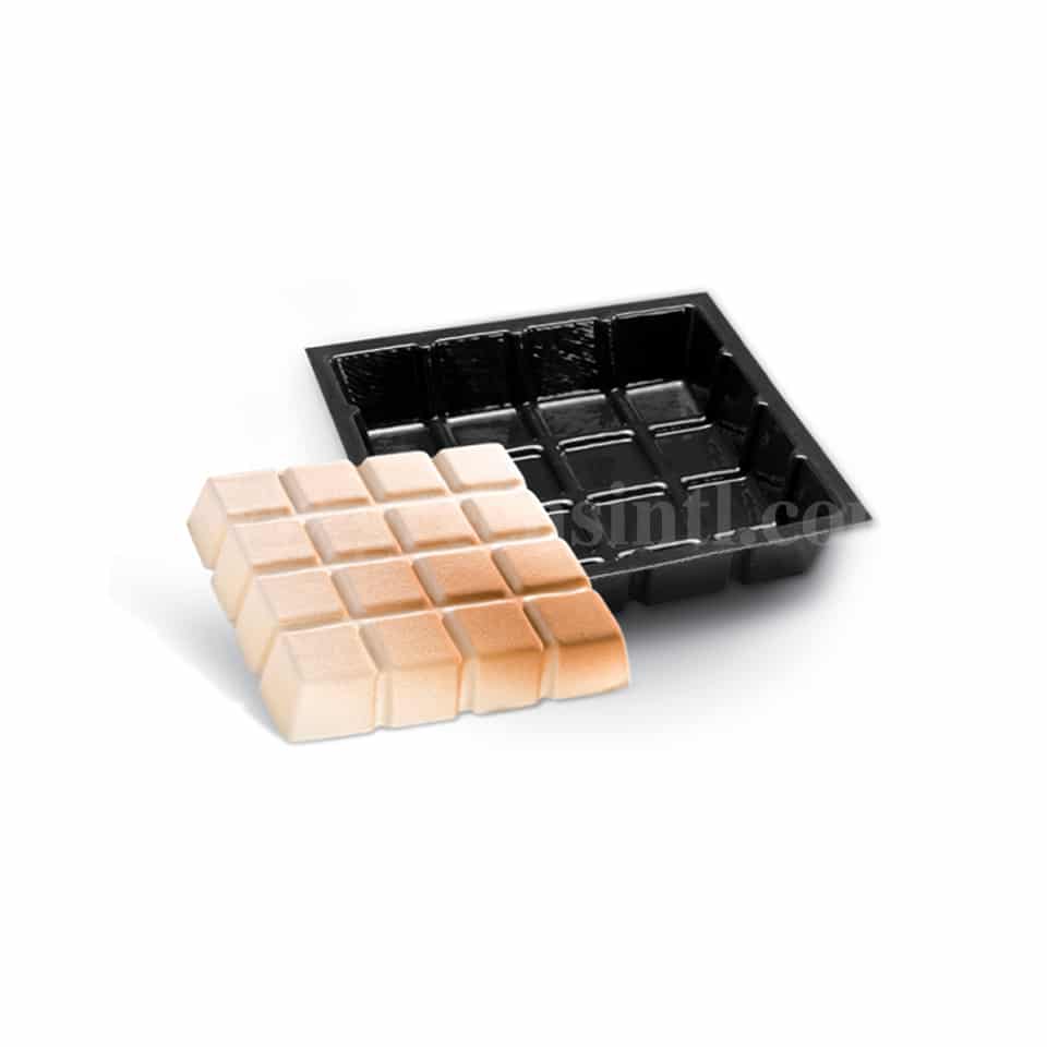 DEMARLE Flexipan Origine Square 210x210x40mm -Single Indent