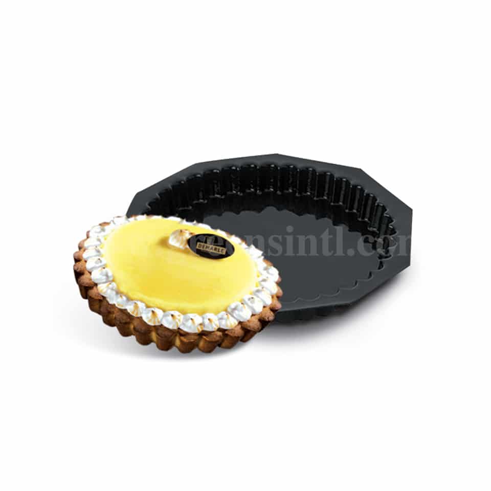 DEMARLE Flexipan Origine Fluted Tart Mould 210x40mm -Single Indent