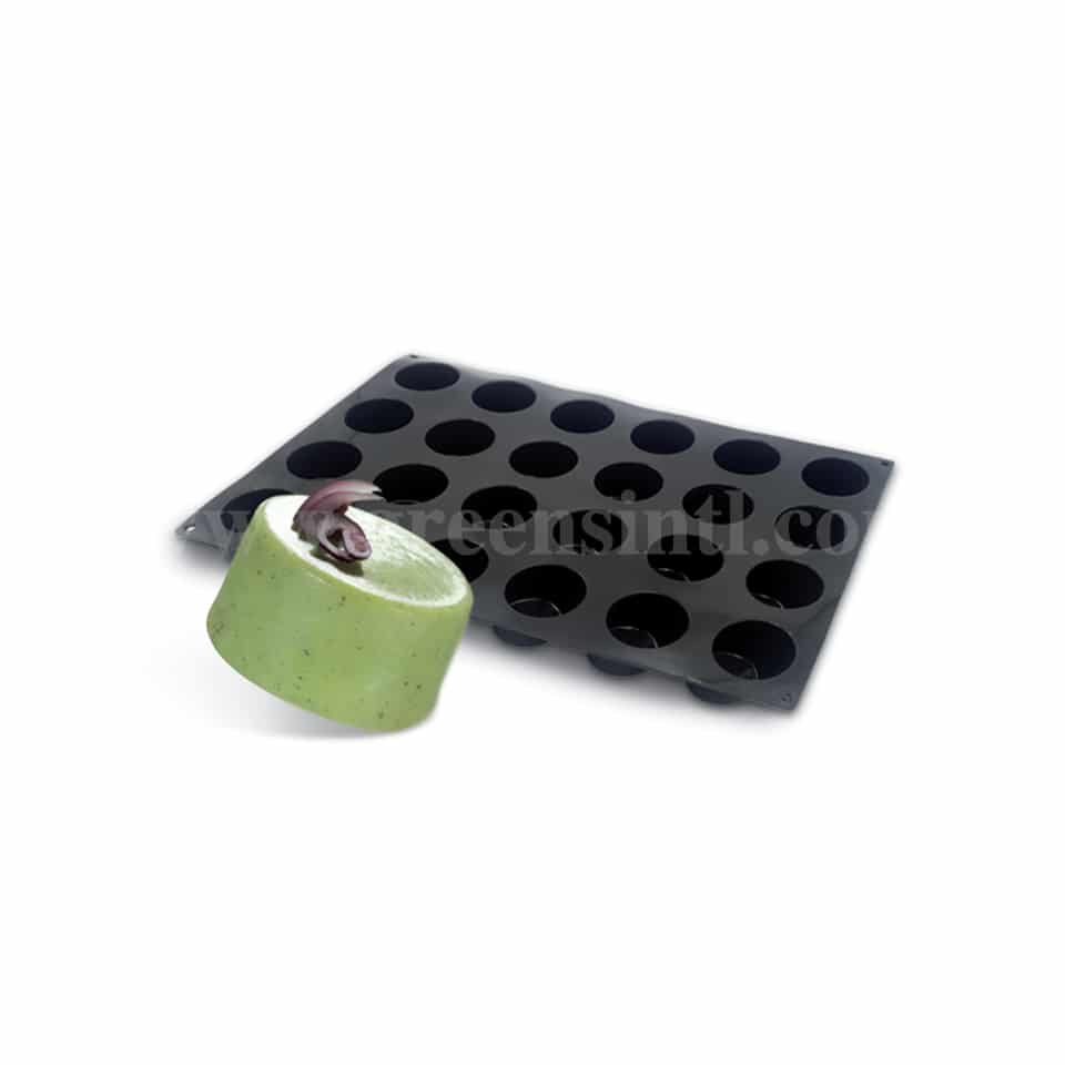 DEMARLE FlexipanCylinders 70x40mm, 24 Indents