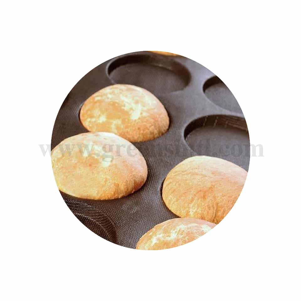 DEMARLE Silform Hamburger 105x13mm, 15 Indents