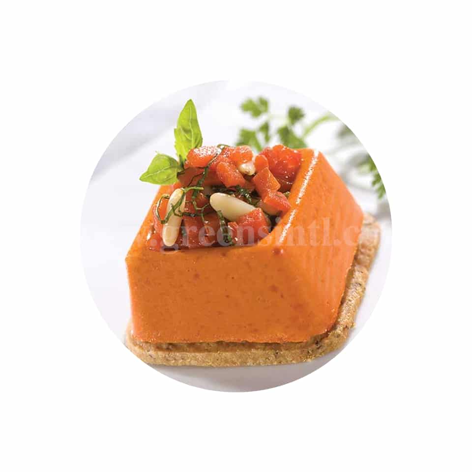 DEMARLE Flexipan Origine Medium Square Savarins 56x56x24mm -24 Indents