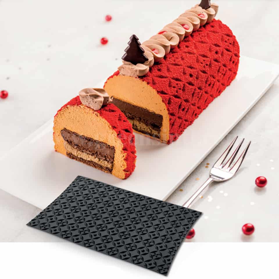 DEMARLE Flexipan Inspiration Lapland Pattern 275x185.6mm -Single Indent