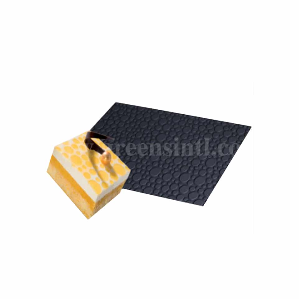 DEMARLE Inspiration Bubble Pattern Relief Mat  216.5x216.5x5 mm -Single Indent 