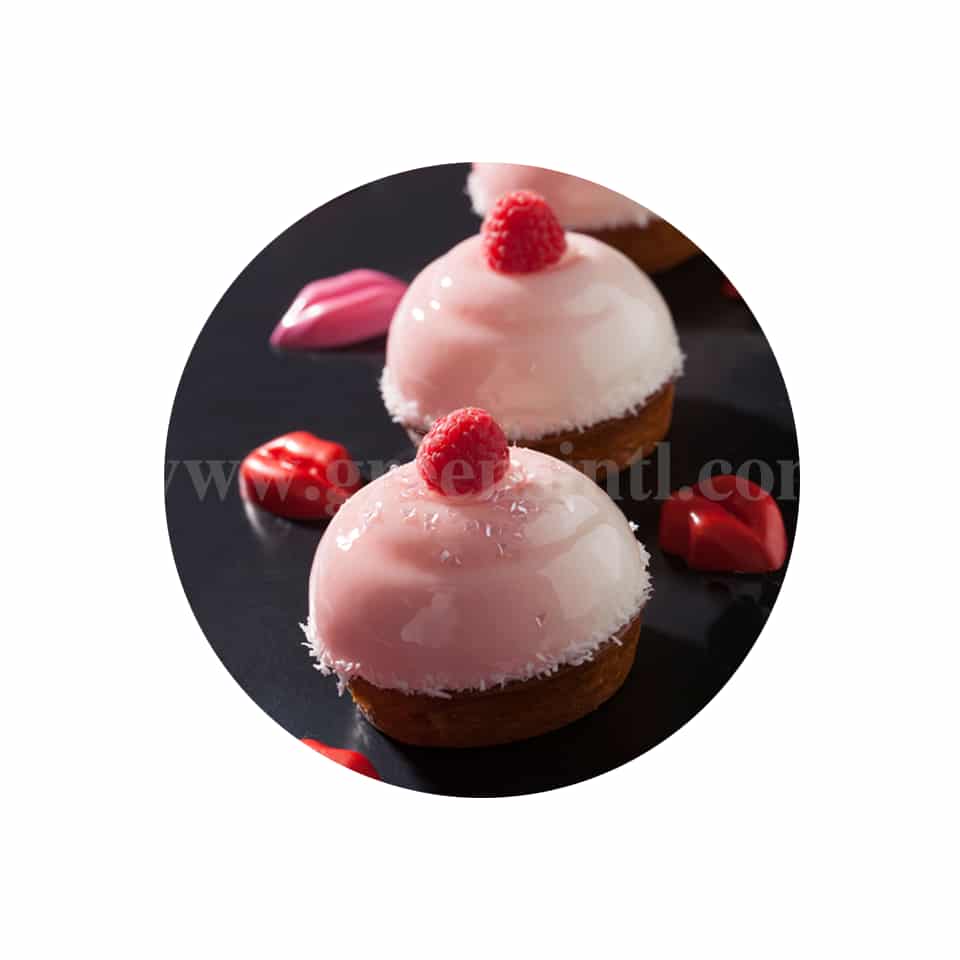 DEMARLE Flexipan Half Sphere Spiral 64x37 mm, 12 Indents