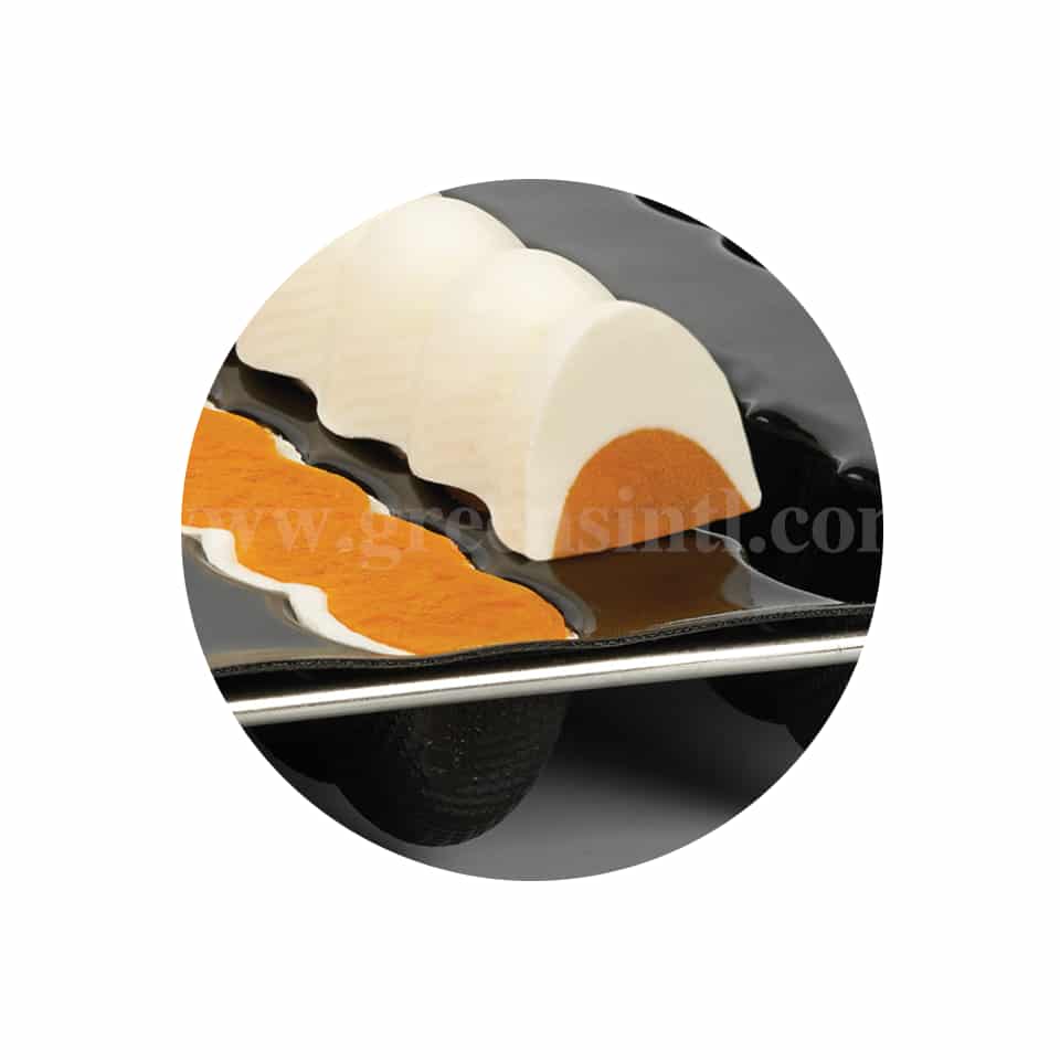 DEMARLE Flexipan Origine Caterpillar 495x40x36mm -5 Indents