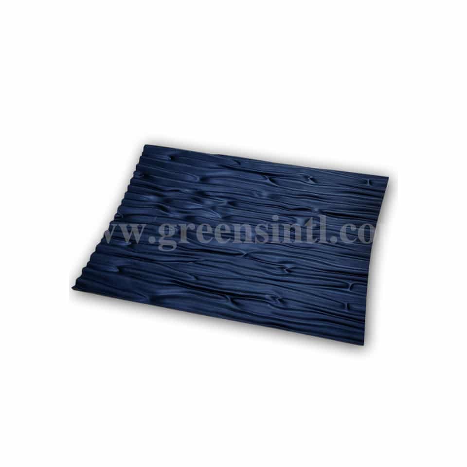 DEMARLE Flexipan Inspiration Wooden Pattern Relief Mat, 276x186x4.6 mm -Single Indent